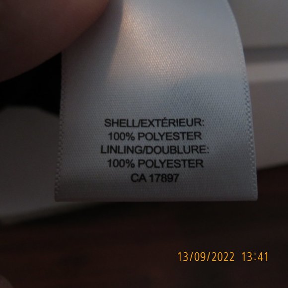 Banana Republic black blouse, size 8 - Picture 5 of 6